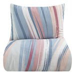 Σετ σεντόνια King size Maldives Art 12087 270x260 Σιελ,Μπεζ   Beauty Home - Image 3