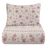 Σετ παπλωματοθήκη μονή Fiji Art 12094 165x245 Μπεζ   Beauty Home - Image 3