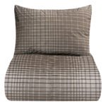 Σετ σεντόνια υπέρδιπλα με λάστιχο Felicite Art 12097 165x200+30 Μπεζ,Μόκα   Beauty Home - Image 3