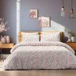 Σετ σεντόνια υπέρδιπλα με λάστιχο Cousine Art 12180 165x200+30 Σομόν   Beauty Home