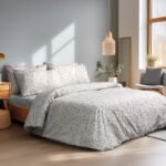 Σετ κουβερλί υπέρδιπλο Necker Αrt 12181 220x240 Μπεζ   Beauty Home