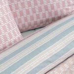 Σετ σεντόνια υπέρδιπλα Mnemba Art 12184 240x260 Ροζ   Beauty Home - Image 2