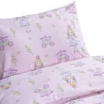 Σετ σεντόνια μονά Dreamy Art 6232 170x260 Ροζ   Beauty Home - Image 2