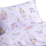 Σετ σεντόνια μονά με λάστιχο Mirabelle Art 6233 105x200+30 Λιλά   Beauty Home - Image 2