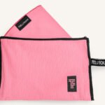 Σετ Πετσέτα Θαλάσσης & Νεσεσέρ 80×160 Surf 04 Feel And Touch Microfiber