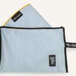 Σετ Πετσέτα Θαλάσσης & Νεσεσέρ 80×160 Surf 08 Feel And Touch Microfiber