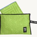 Σετ Πετσέτα Θαλάσσης & Νεσεσέρ 90×180 Motivo 04 Feel And Touch Microfiber