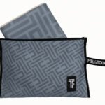 Σετ Πετσέτα Θαλάσσης & Νεσεσέρ 90×180 Motivo 06 Feel And Touch Microfiber