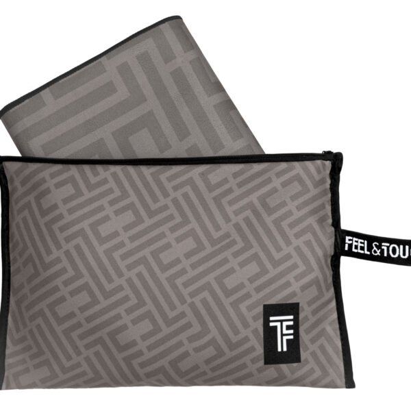 Σετ Πετσέτα Θαλάσσης & Νεσεσέρ 90×180 Motivo 08 Feel And Touch Microfiber