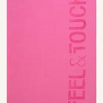 Πετσέτα Θαλάσσης 90×180 Feel And Touch Sunny Fuchsia