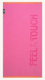 Πετσέτα Θαλάσσης 90×180 Feel And Touch Sunny Fuchsia