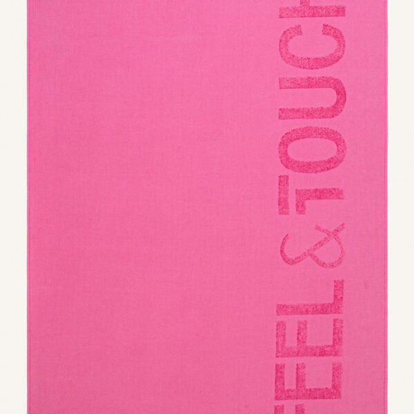 Πετσέτα Θαλάσσης 90×180 Feel And Touch Sunny Fuchsia