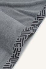 Πετσέτα Θαλάσσης 90×180 Feel And Touch Sunny Anthracite - Image 3