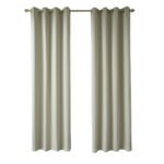 Κουρτίνα Blackout σκίασης με 8 κρίκους Art 8400  140x270 Μπεζ   Beauty Home - Image 10