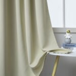 Κουρτίνα Blackout σκίασης με 8 κρίκους Art 8400  140x270 Μπεζ   Beauty Home - Image 3