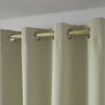 Κουρτίνα Blackout σκίασης με 8 κρίκους Art 8400  140x270 Μπεζ   Beauty Home - Image 5