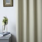 Κουρτίνα Blackout σκίασης με 8 κρίκους Art 8400  140x270 Μπεζ   Beauty Home - Image 6