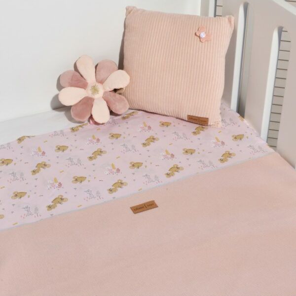 Καλοκαιρινή Κουβέρτα Διπλής Όψης 75x95cm Design 412 Oliver Baby