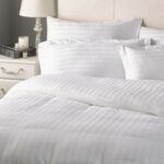 Σεντόνι Ξενοδοχείου Σατέν-ρίγα 280x300  80%cotton 20%polyester Πεννιέ 220tc Astron Italy