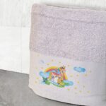 LINO ΣΕΤ ΠΕΤΣΕΤΕΣ BEBE RAINBOW UNICORN LILAC 2TMX - Image 3