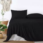 Σεντόνι Μονό Με λάστιχο 100×200+32 Lino Classical Black