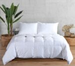 Πάπλωμα Υπέρδιπλο Πουπουλένιο 220×240 60% Πούπουλο πάπιας 40% Φτεράκι Nef Nef