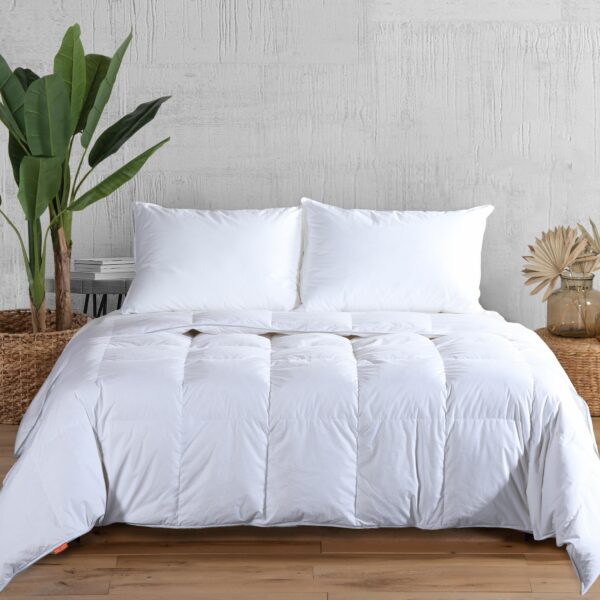 Πάπλωμα Μονό Πουπουλένιο 160×220 60% Πούπουλο πάπιας 40% Φτεράκι Nef Nef