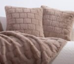Γούνινο Διακοσμητικό Μαξιλάρι 45×45 Nef Nef Rabbit Fur Barlow Beige - Image 6