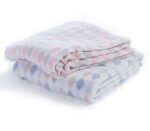 Κουβέρτα Fleece Κούνιας 110×150 Nef Nef Sweet Rhombus Pink - Image 2