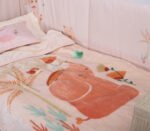 Βρεφική Κουβέρτα Βελουτέ Κούνιας 100×140 Nef Nef Indonesia Salmon - Image 5