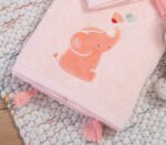 Σετ Πετσέτες Παιδικές 2 Τεμαχίων Nef Nef Indonesia Pink - Image 3