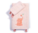 Σετ Πετσέτες Παιδικές 2 Τεμαχίων Nef Nef Indonesia Pink - Image 4