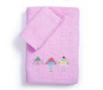 Σετ Πετσέτες Παιδικές 2 Τεμαχίων Nef Nef Tweet So Sweet Lovely Lilac - Image 3