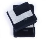 Πετσέτα Προσώπου 50×90 Nef Nef Thireon Grey-Black - Image 2