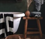 Πετσέτα Μπάνιου 70×140 Nef Nef Thireon Grey-Black - Image 4