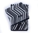 Πετσέτα Προσώπου 50×90 Nef Nef Armin Grey-Black - Image 2