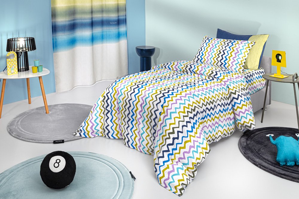 1110030224016 Σετ Σεντόνια Μονά 160×250 Guy Laroche Funny Multi - Image 1