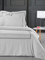 Σετ Σεντόνια King Size 270×280 Guy Laroche (Διπλό Πλακέ) Nice Cement-D.Silver - Image 2