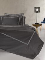 Σετ Σεντόνια King Size 270×280 Guy Laroche (Διπλό Πλακέ) Nice Anthracite-Silver - Image 2
