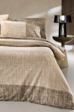 Σετ Σεντόνια Ημίδιπλα 180×265 Guy Laroche Valley Toffe - Image 2