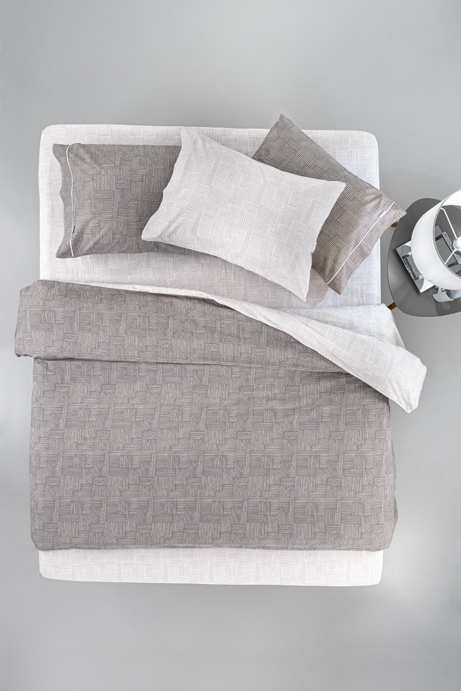 1110092224108 Σετ Σεντόνια Υπέρδιπλα 240×265 Guy Laroche Stencil Wenge - Image 1