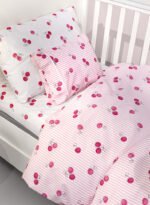 Σετ Σεντόνια Κούνιας 115×170 Guy Laroche Cherries - Image 3