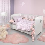 Σετ Σεντόνια Κούνιας 115×170 Guy Laroche Cosmos Pudra