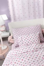 Σετ Σεντόνια Κούνιας 115×170 Guy Laroche Cosmos Pudra - Image 3