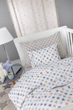 Σετ Σεντόνια Κούνιας 115×170 Guy Laroche Cosmos Sky - Image 4