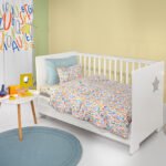 Σετ Σεντόνια Κούνιας 115×170 Guy Laroche Letters Multi