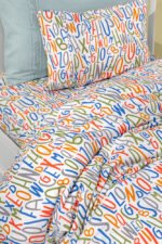 Σετ Σεντόνια Κούνιας 115×170 Guy Laroche Letters Multi - Image 4