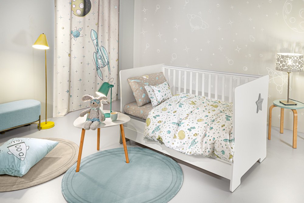 1110092224146 Σετ Σεντόνια Κούνιας 115×170 Guy Laroche Meteor - Image 1