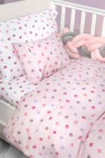 Σετ Σεντόνια Κούνιας 115×170 Guy Laroche Paw Pinky - Image 2