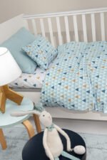 Σετ Σεντόνια Κούνιας 115×170 Guy Laroche Two2Twenty Aqua - Image 4